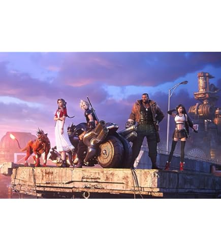 Amazon.com: PrimePoster - Final Fantasy VII Crisis Core Zack Fair